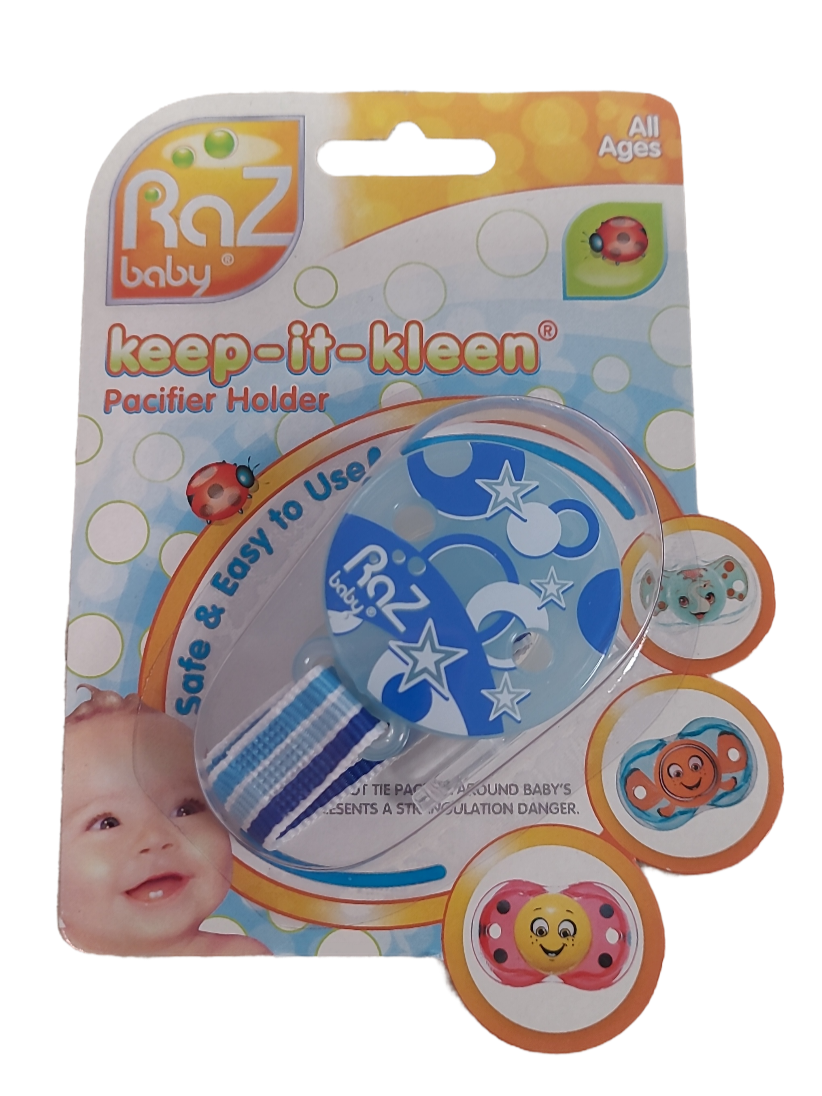 Fopspeenhouder Raz Baby Blauw