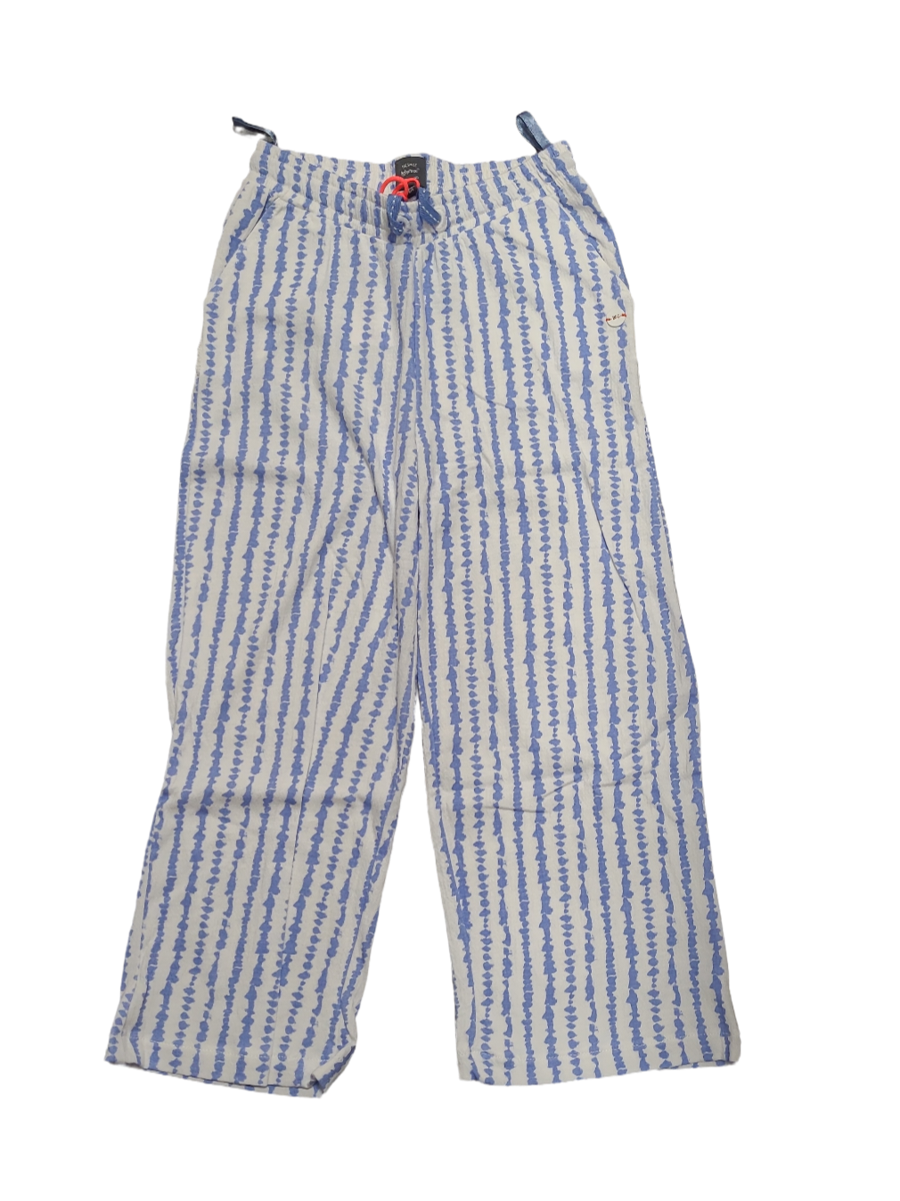 Broek Babyface Wit/Lavendel Bedrukt