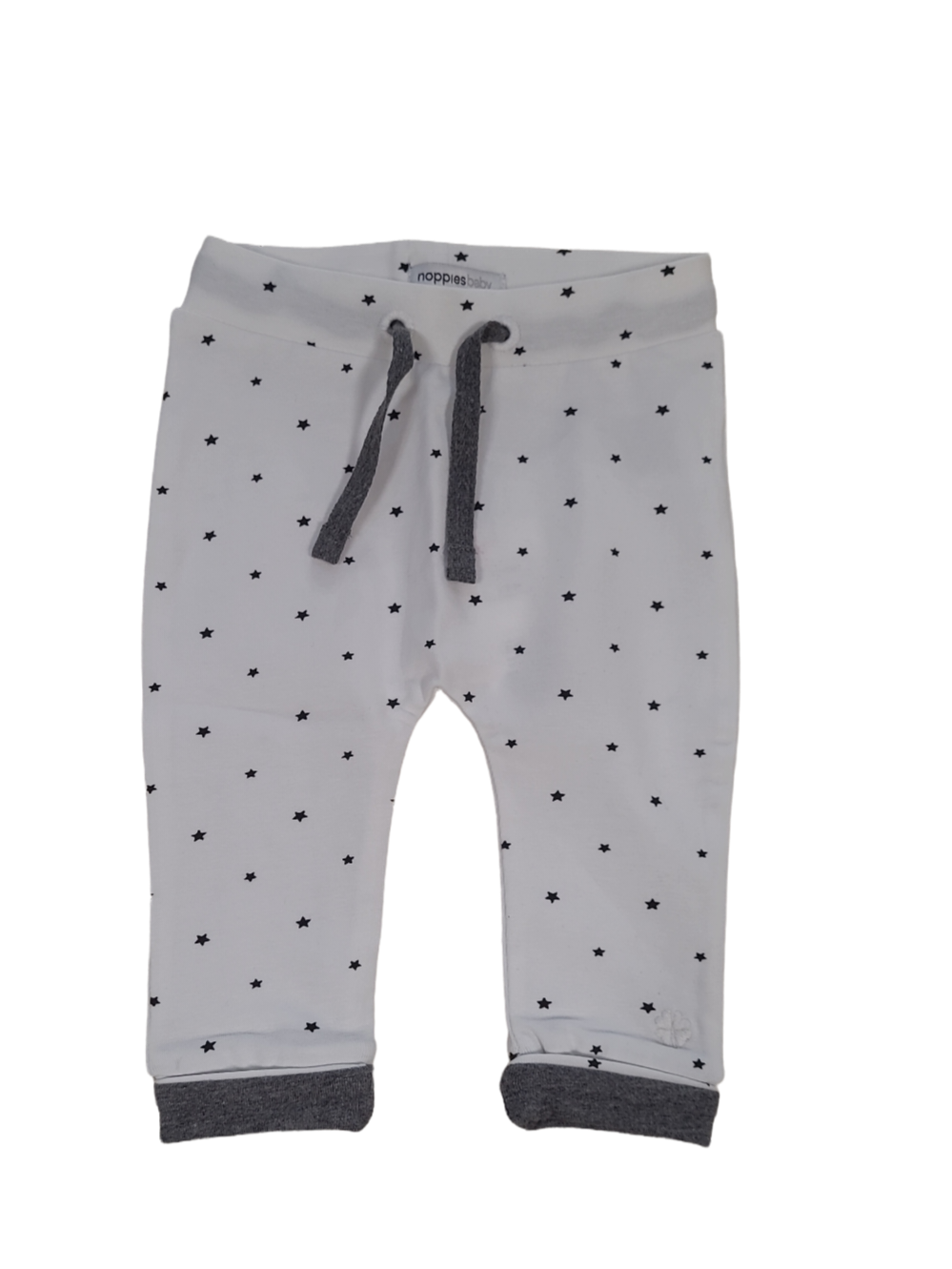 Broek &quot;Stars&quot; Noppies Wit Bedrukt