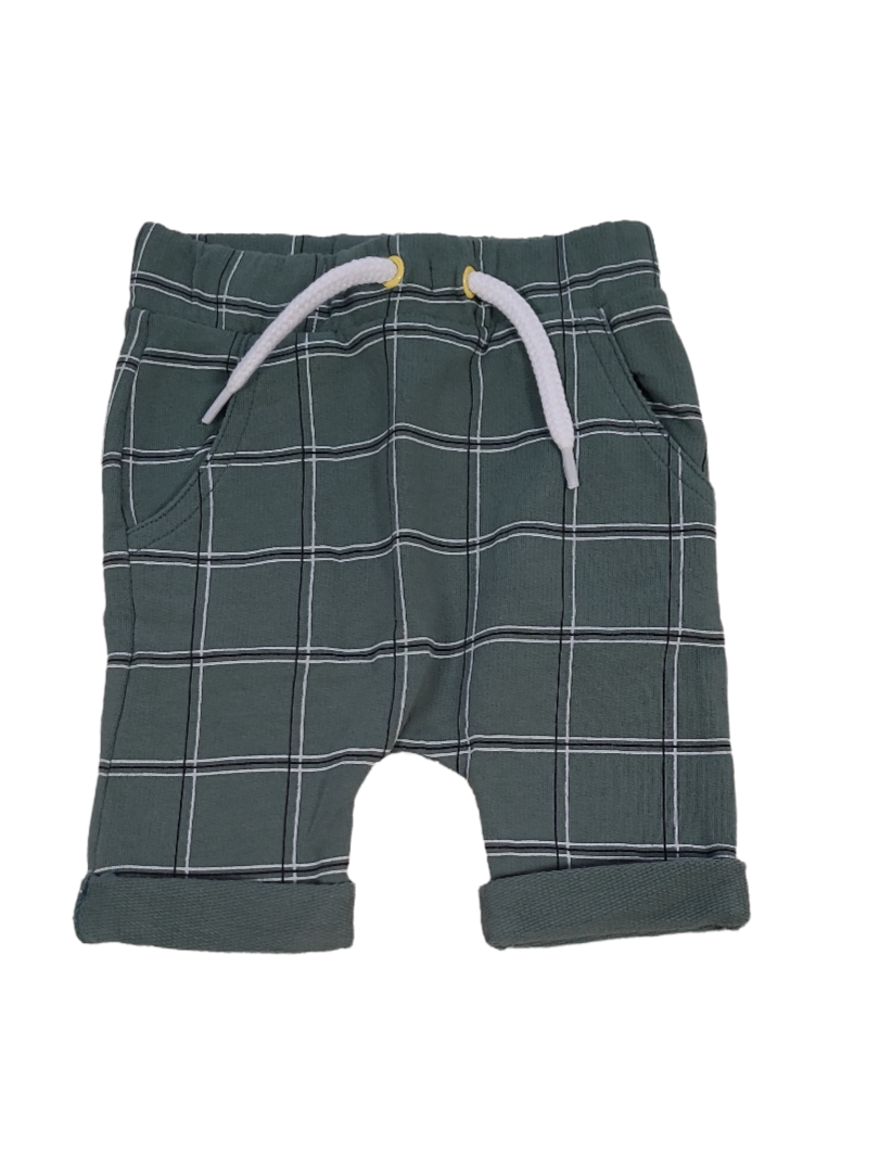 Short Bess Groen Geruit