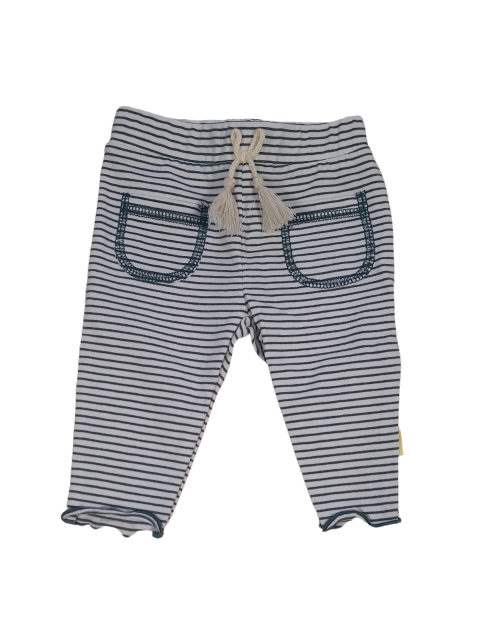 Broek Bess Groen Gestreept