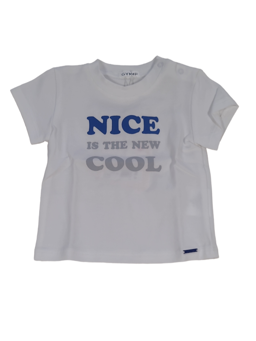 T-shirt &quot;Nice Is The New Cool&quot; Gymp Wit
