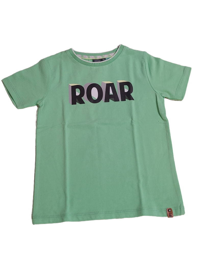 T-shirt &quot;Roar&quot; Babyface Groen