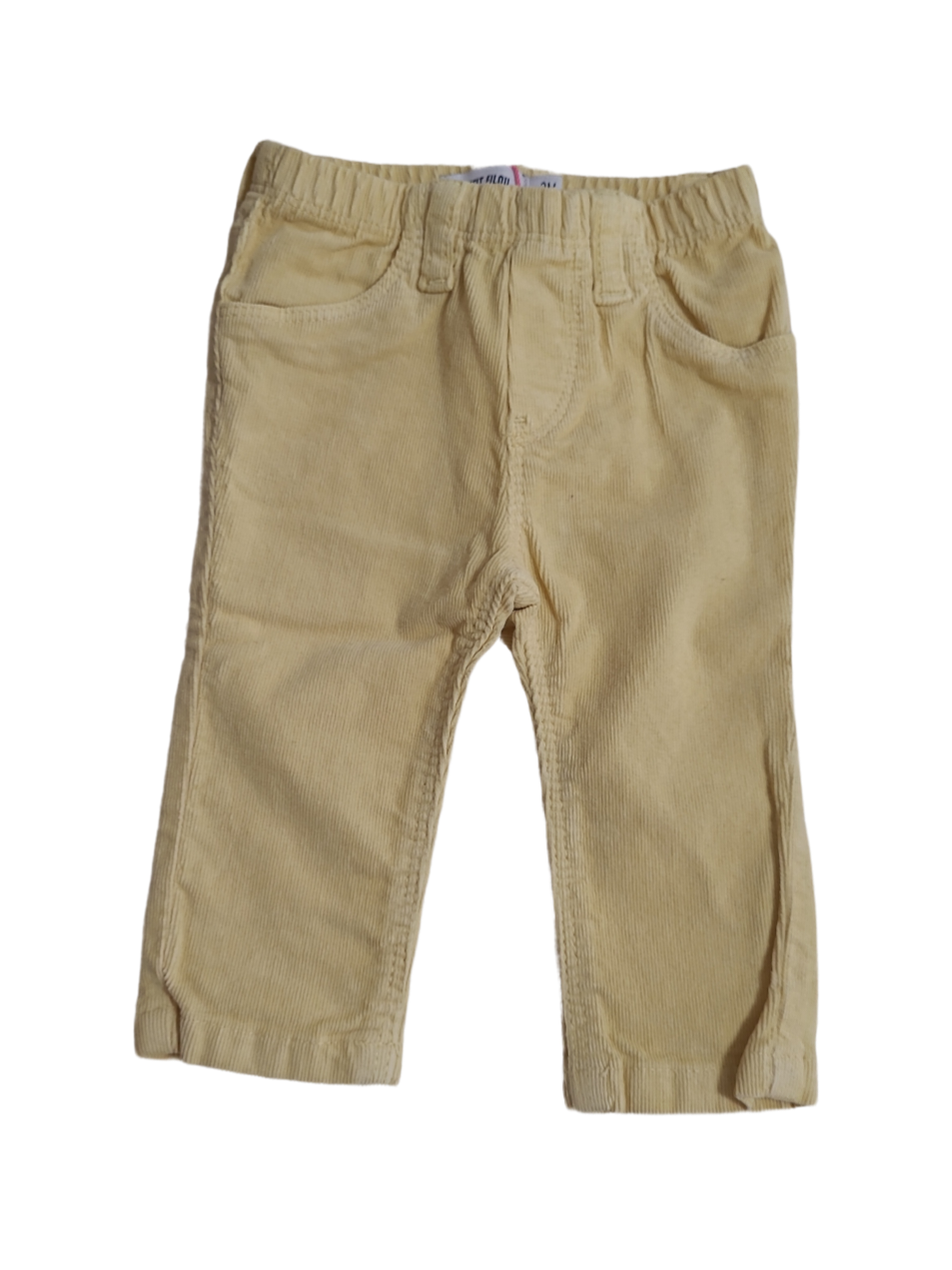 Broek Filou &amp; Friends Ribfluweel Geel