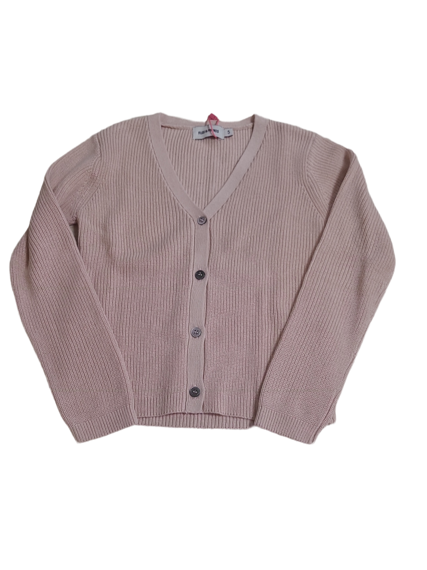 Gilet Tricot Filou &amp; Friends Zalm