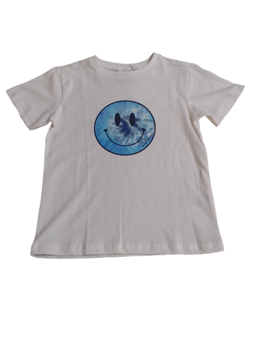 T-shirt Smiley Someone Ecru
