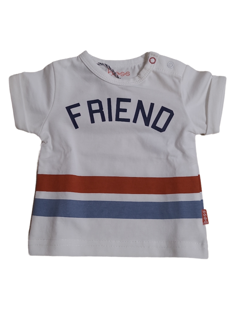 T-shirt &quot;Friend&quot; Bess Wit
