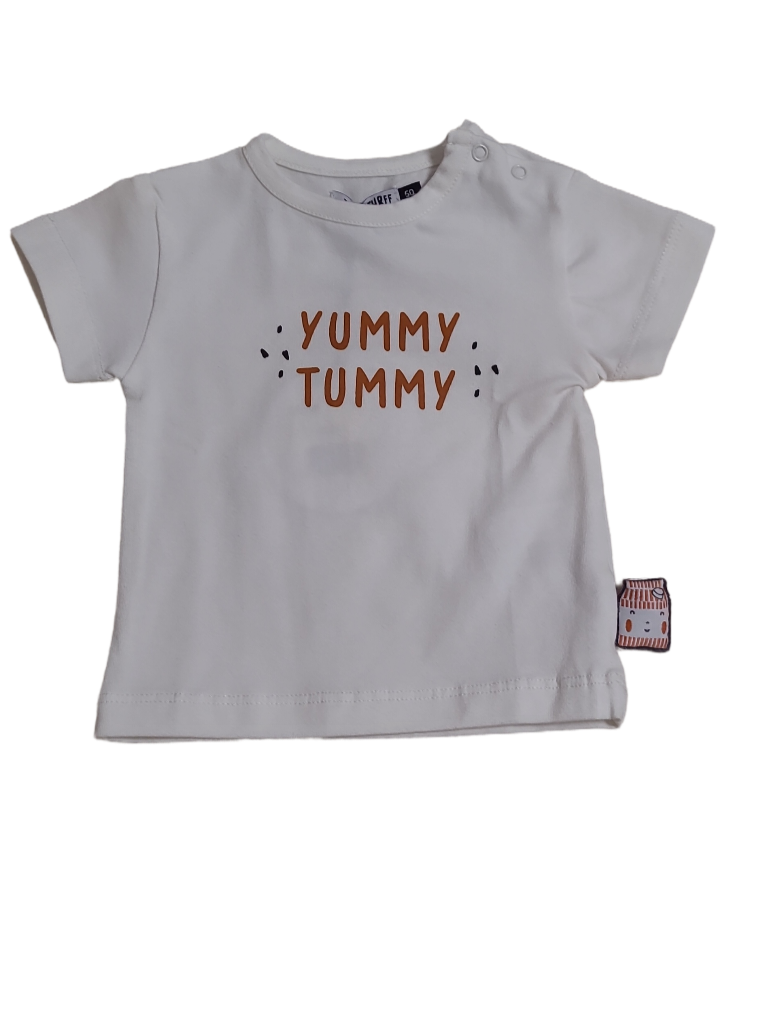 T-shirt &quot;Yummy Tummy&quot; Zero2Three Offwhite