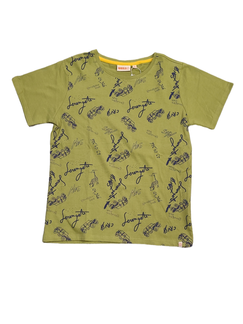 T-shirt &quot;Serengeti&quot; UBS2 Groen