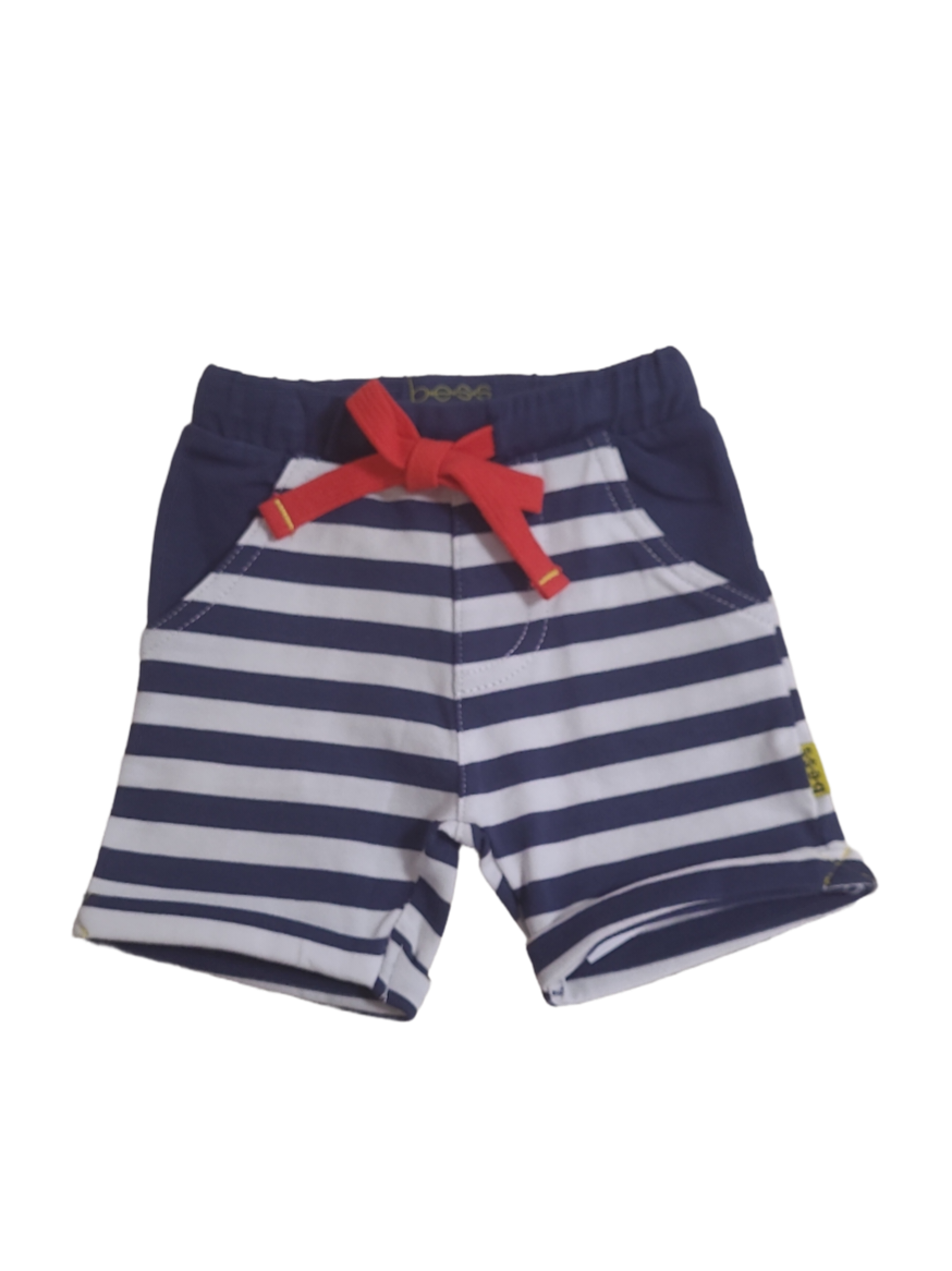 Short Bess Wit/Blauw Gestreept