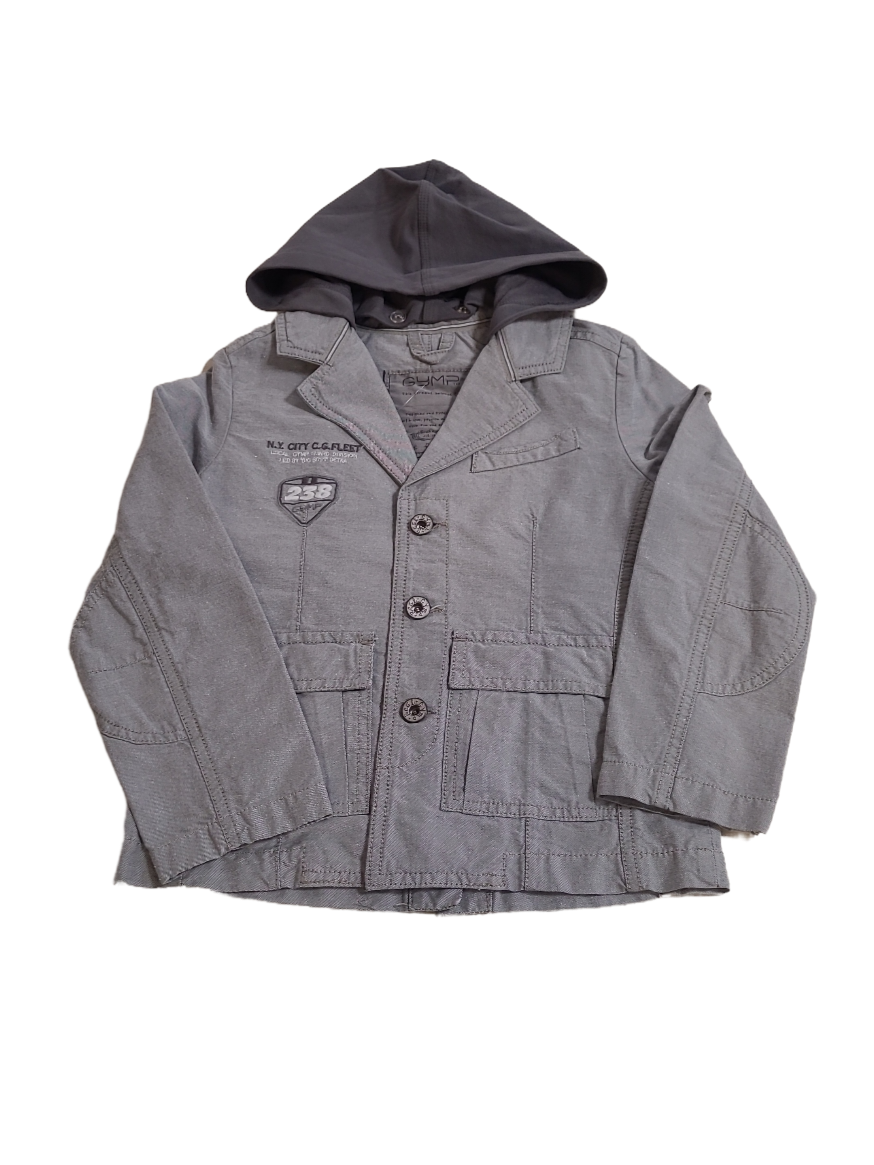 Blazer Afneembare Kap &quot;238&quot; Gymp Grijs