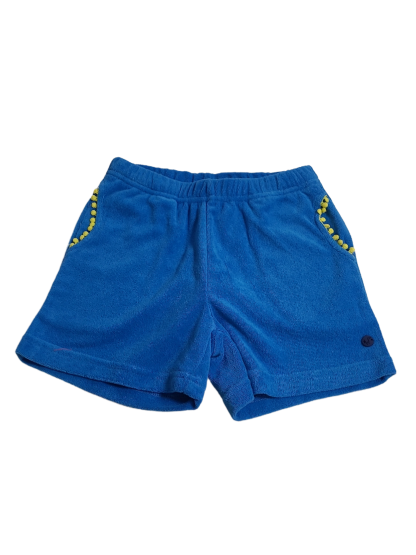 Short Spons Woody Blauw