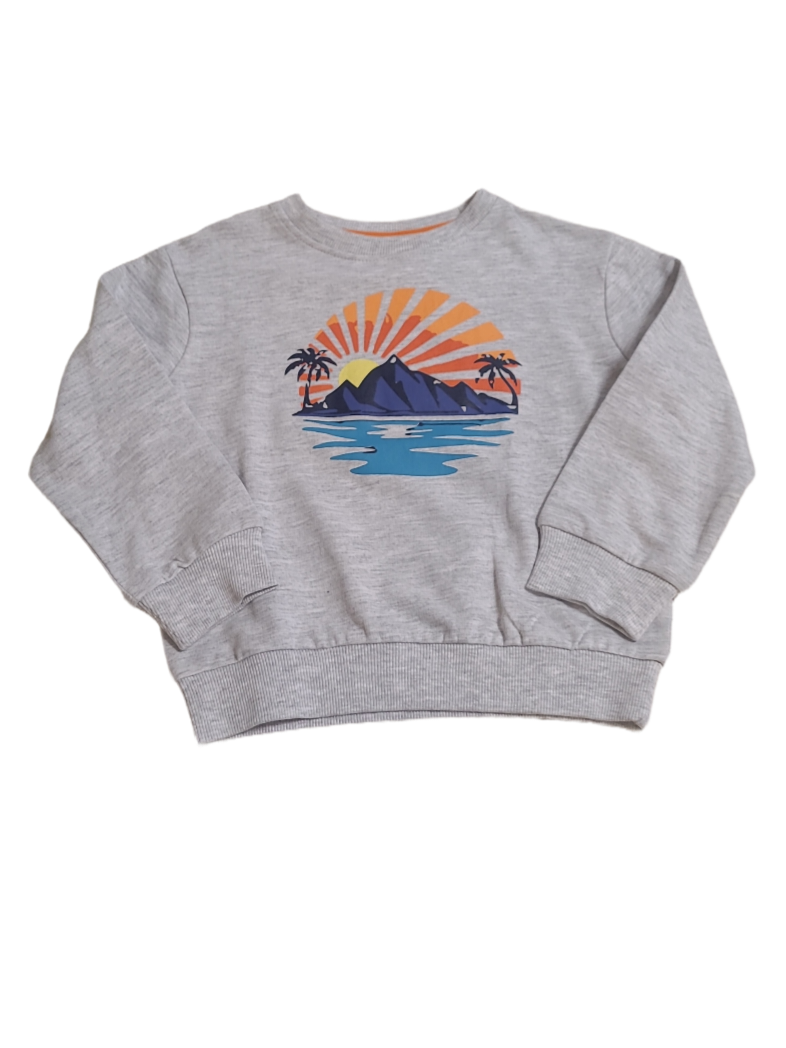 Sweater &quot;Eiland&quot; UBS2 Grijs