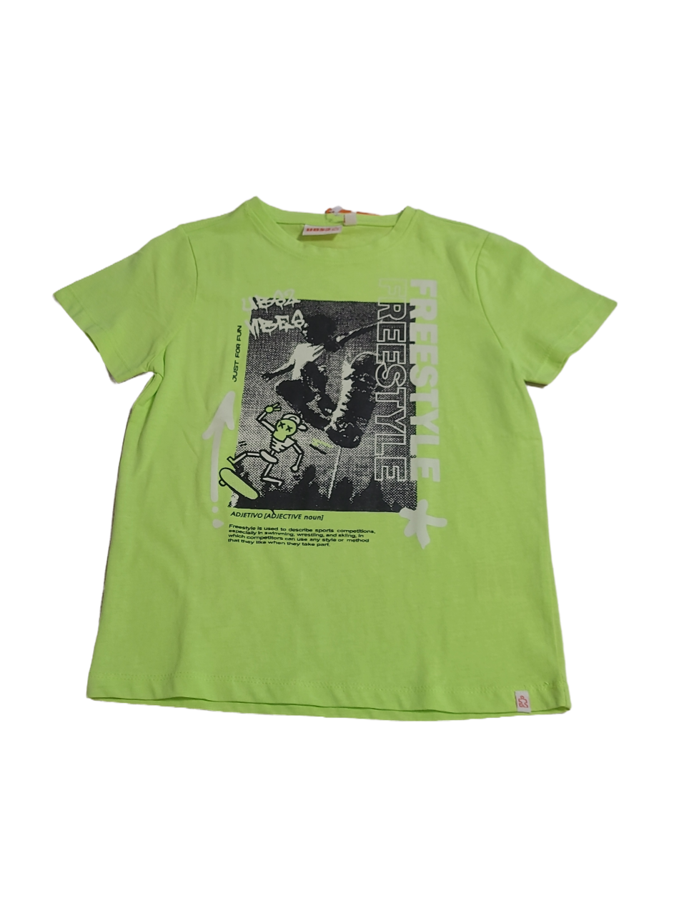 T-shirt &quot;Reestyle&quot; UBS Limoen