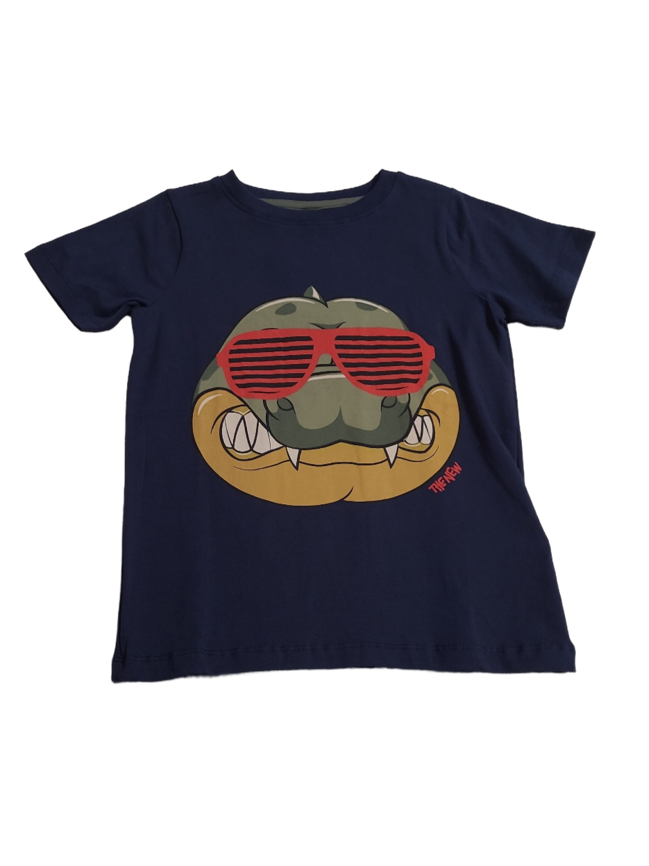 T-shirt &quot;Kroko&quot; The New Navy