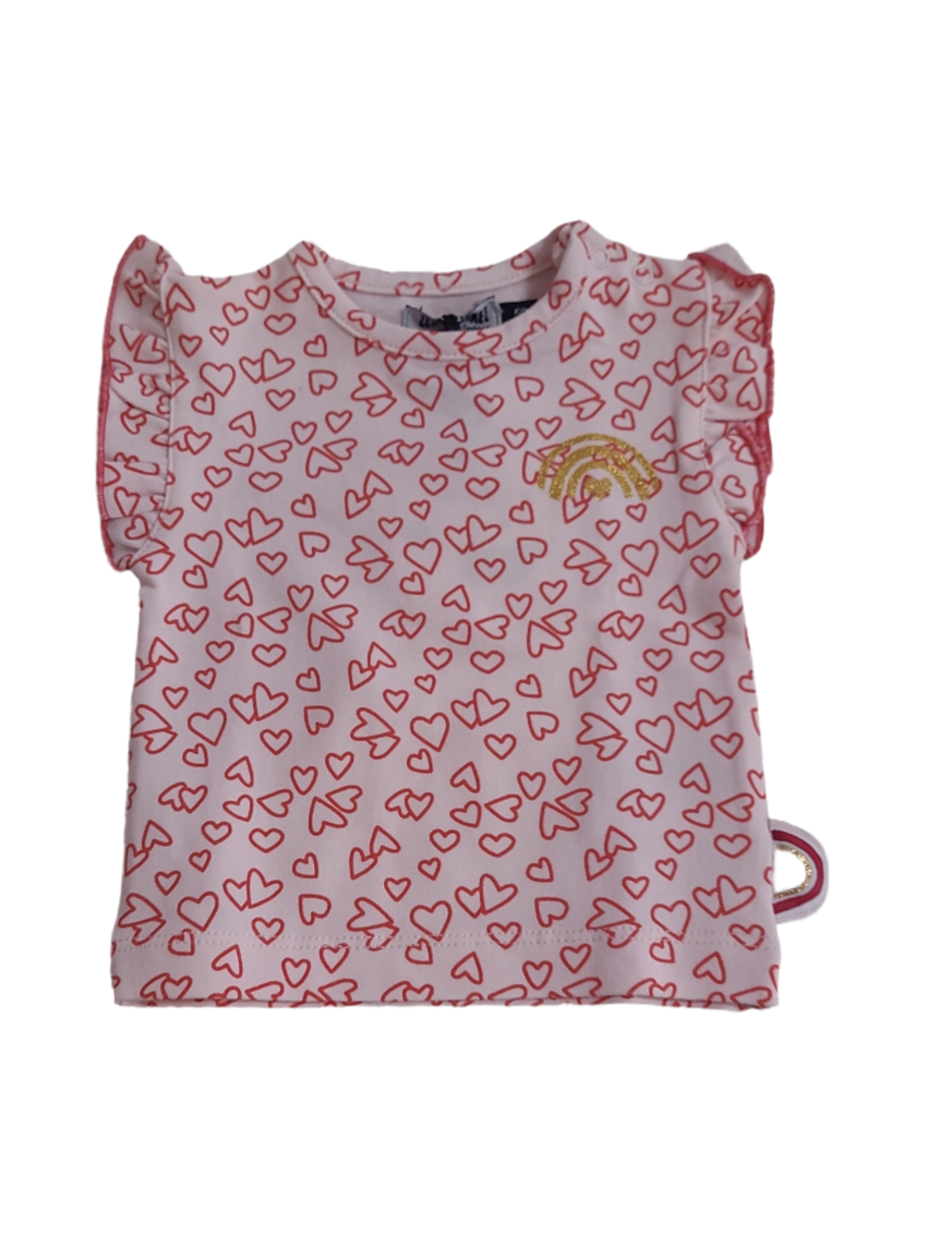 T-shirt Hartjes Zero 2 Three Roos