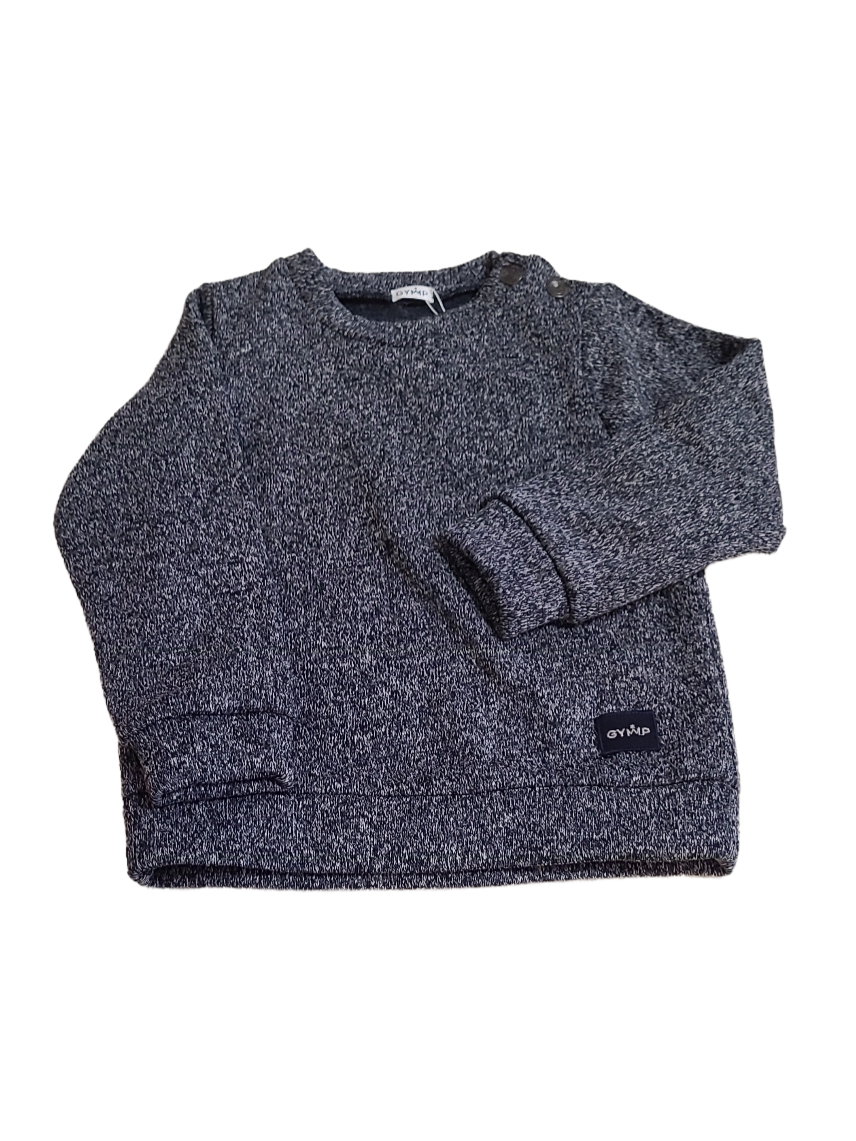 Sweater Gymp Grijs/Blauw