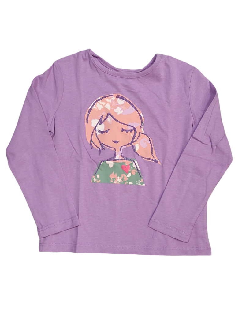 T-shirt L/M &quot;Girl&quot; S-Oliver Lila