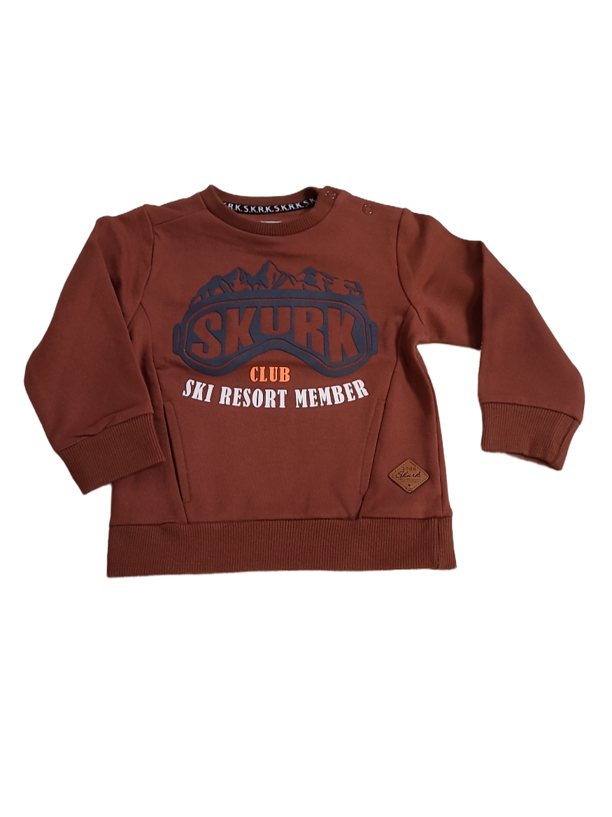 Sweater &quot;Ski Resort Member&quot; Skurk Cognac