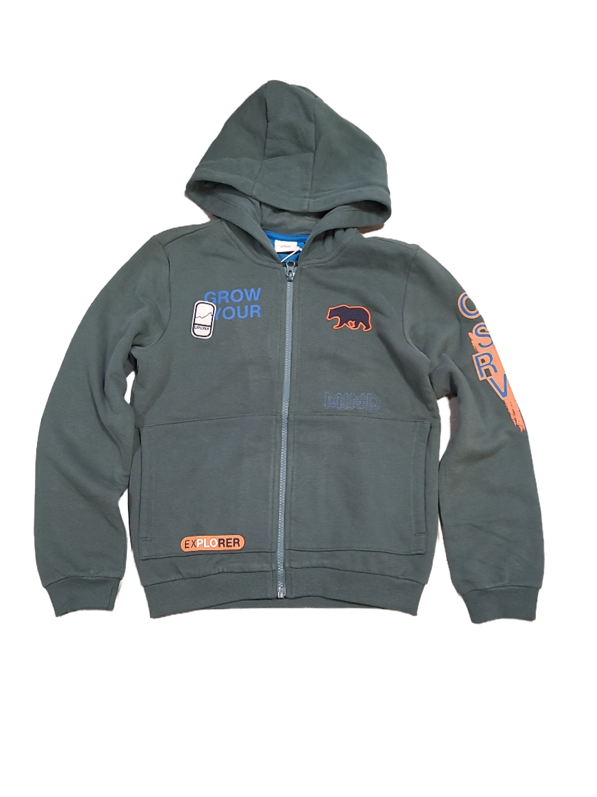 Gilet/Kap &quot;Grow Your Mind&quot; S-Oliver Kaki