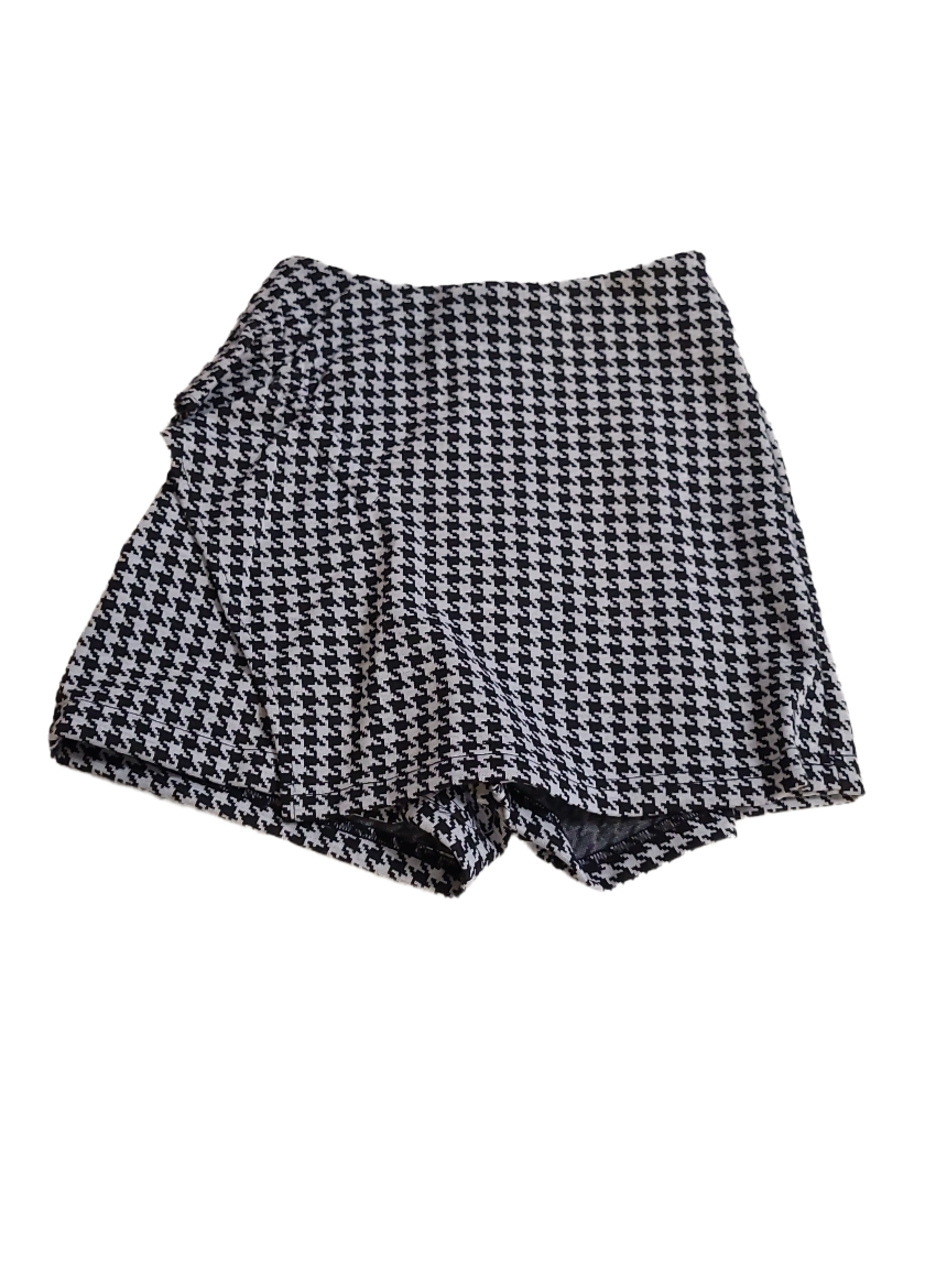 Rok/Short Miss T Zwart/Wit Bedrukt