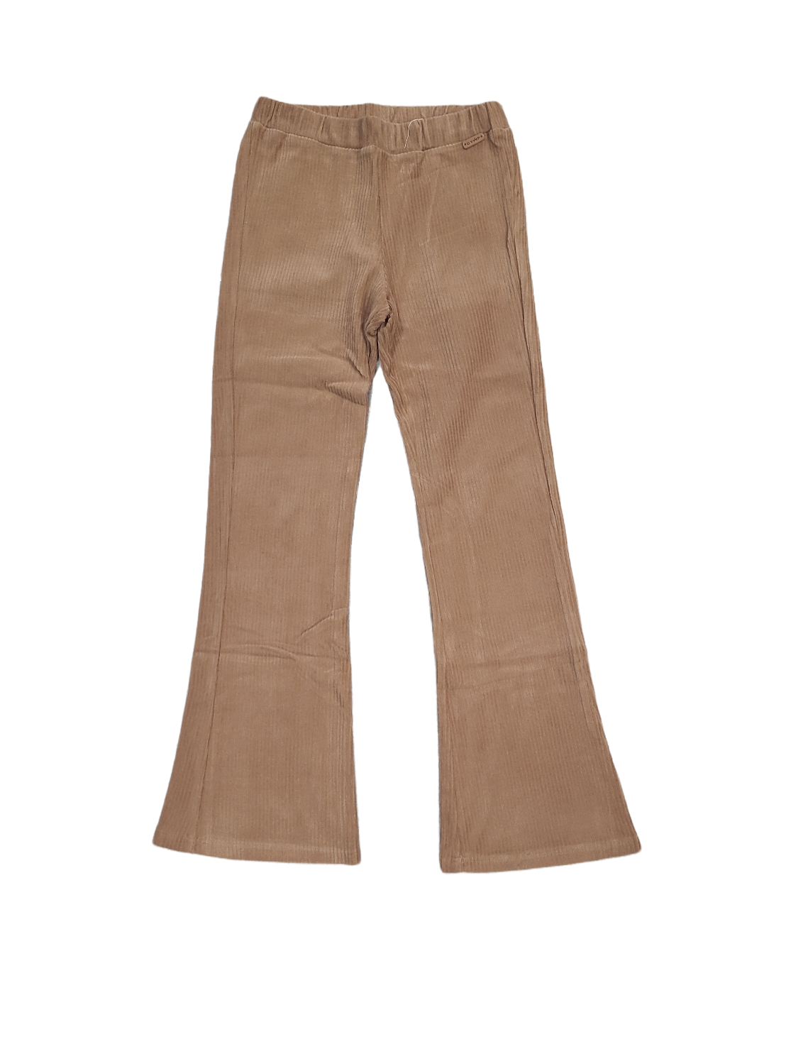 Broek Brede Pijp Ribfluweel Gymp Camel