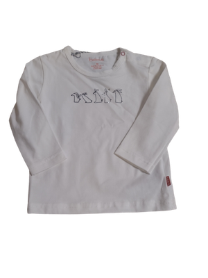 T-shirt L/M &quot;Rabbit&quot; Bess Wit