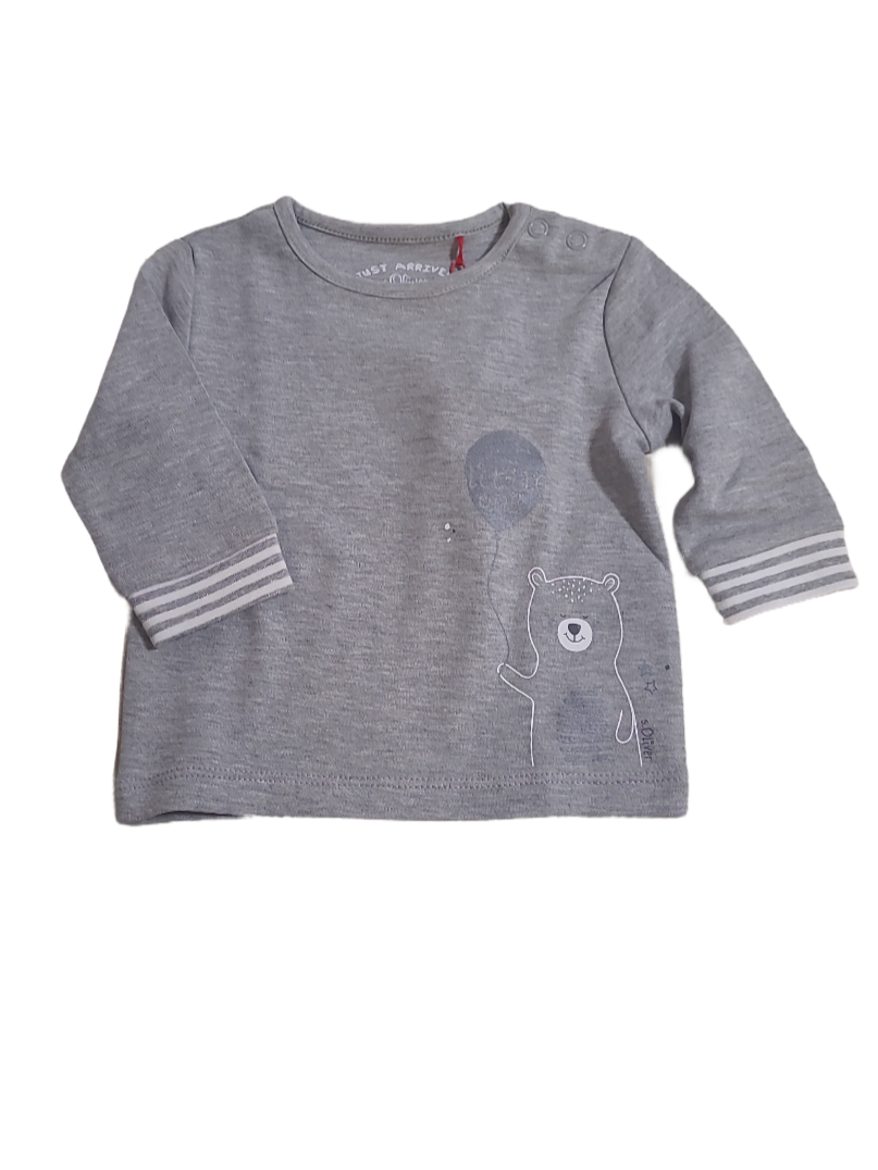T-shirt L/M &quot;Bear&quot; S-Oliver Grijs
