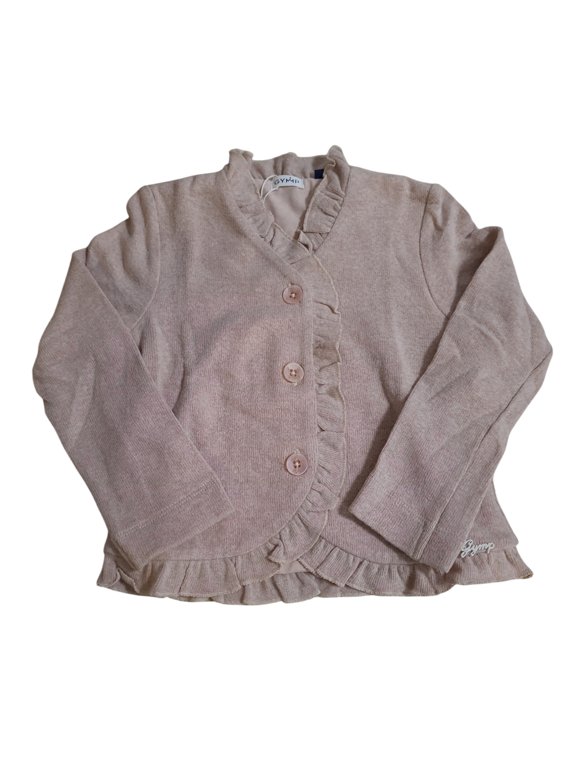Gilet Ruche Gymp Oudroze