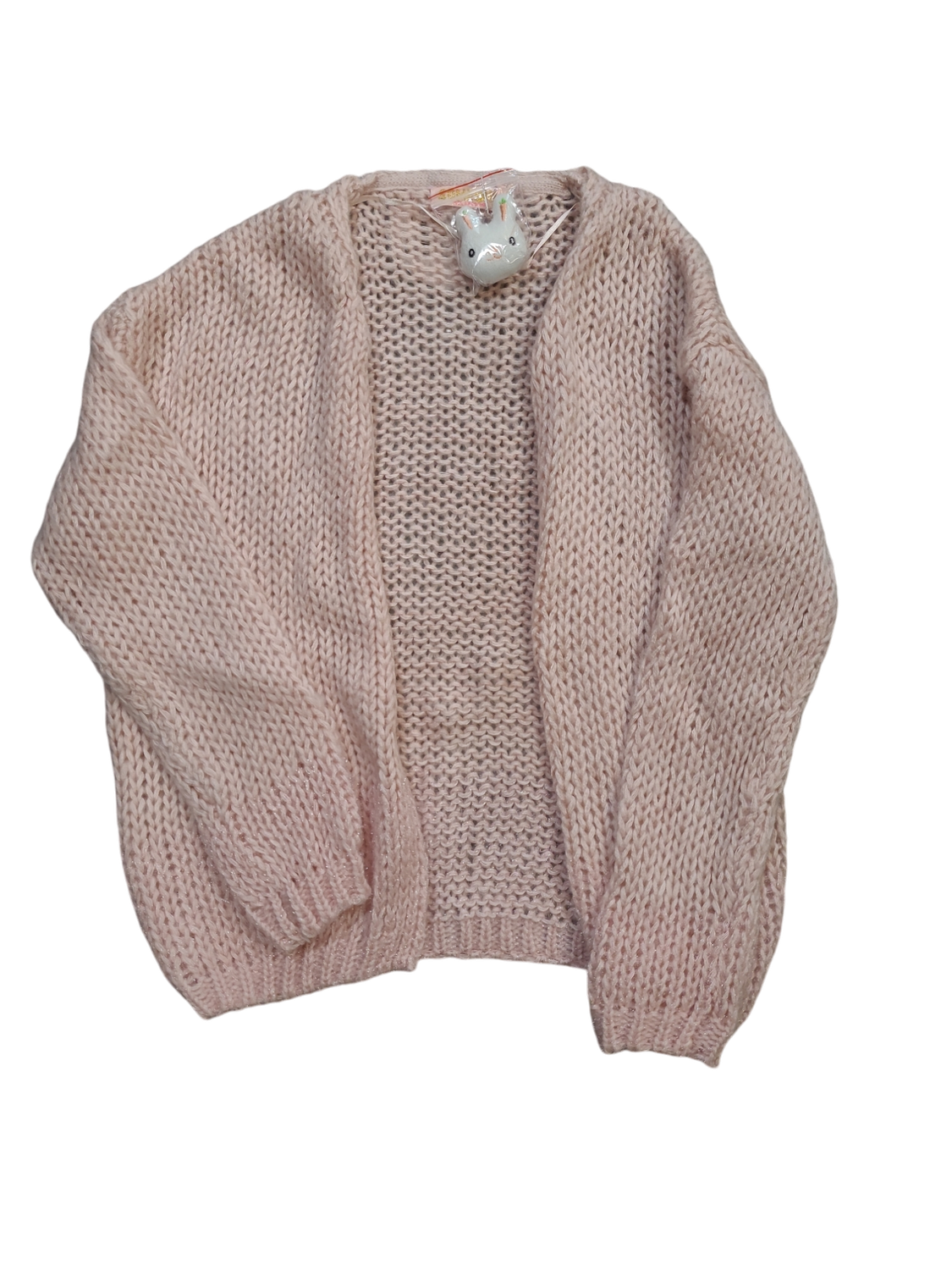Gilet Gebreid Someone Pastelroos