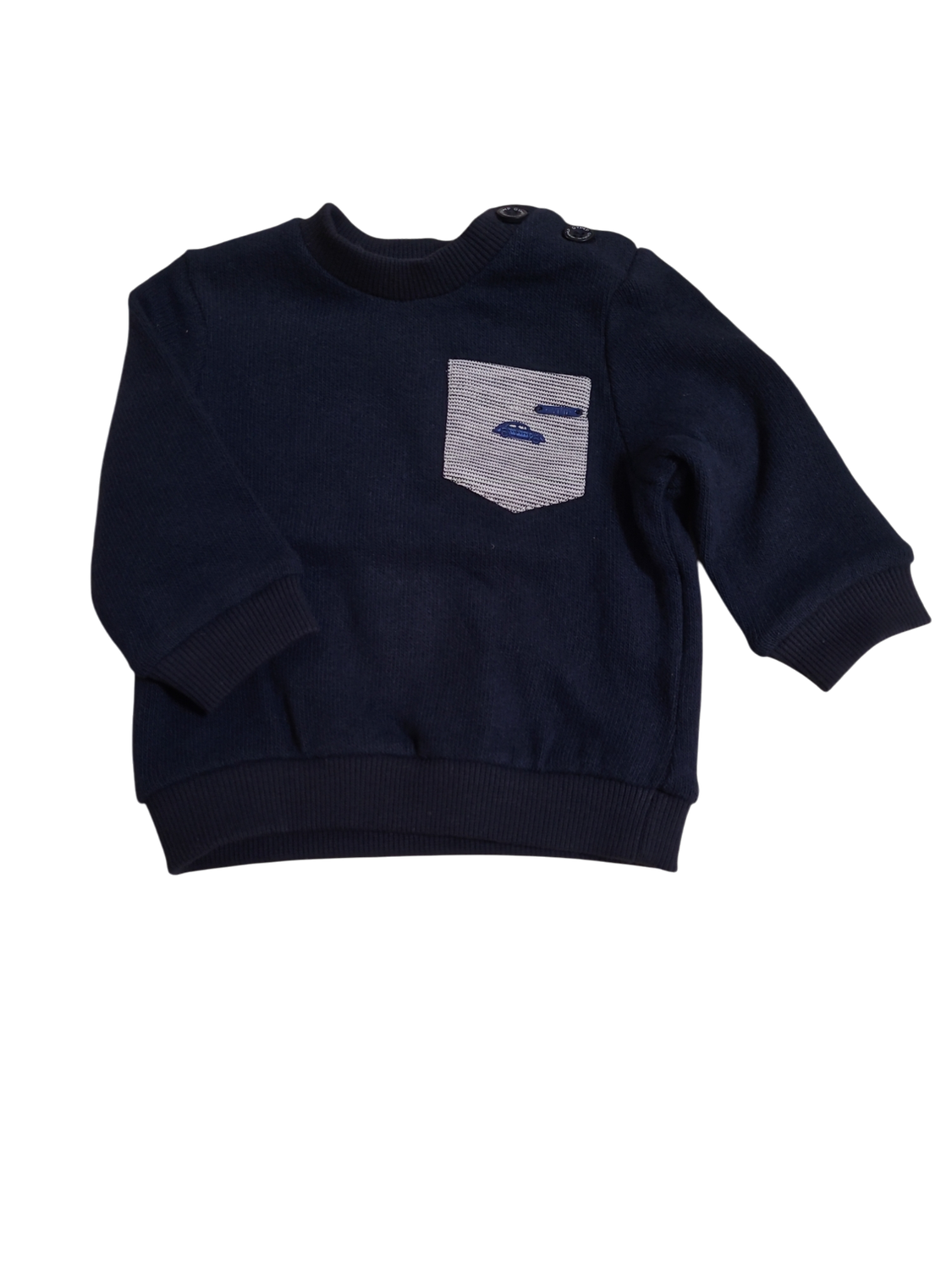 Pull Borstzakje Gymp Navy