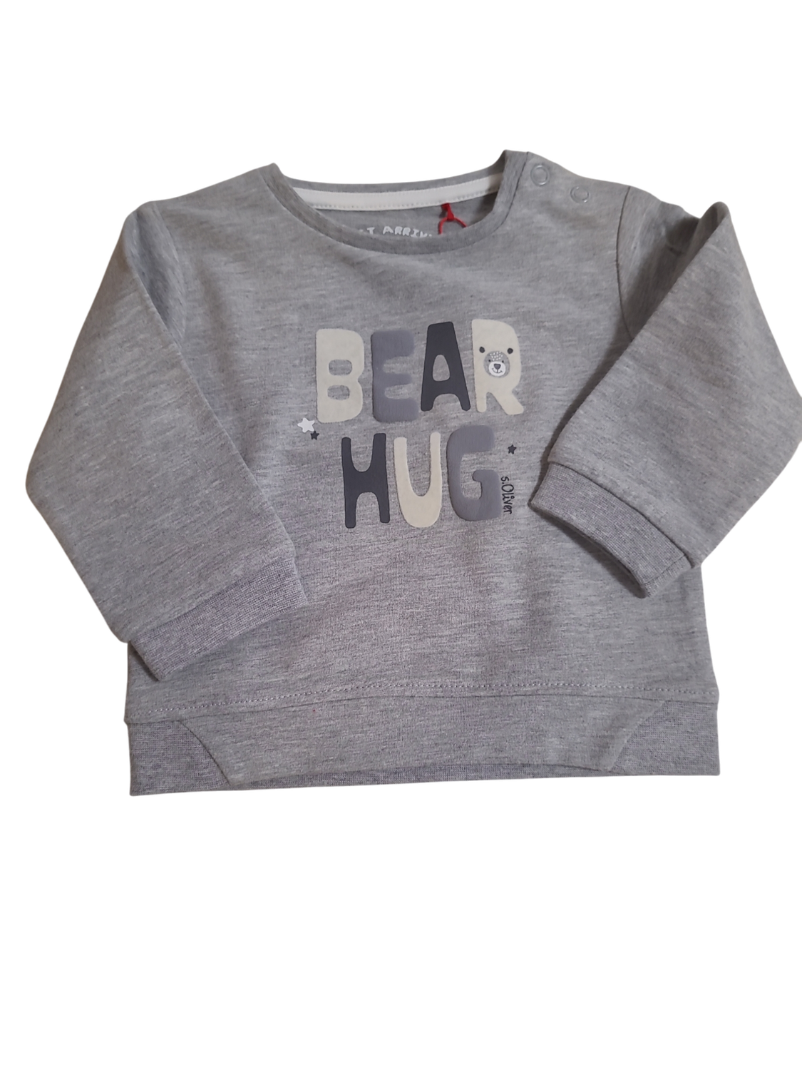 Sweater &quot;Bear Hug&quot; S-Oliver Grijs