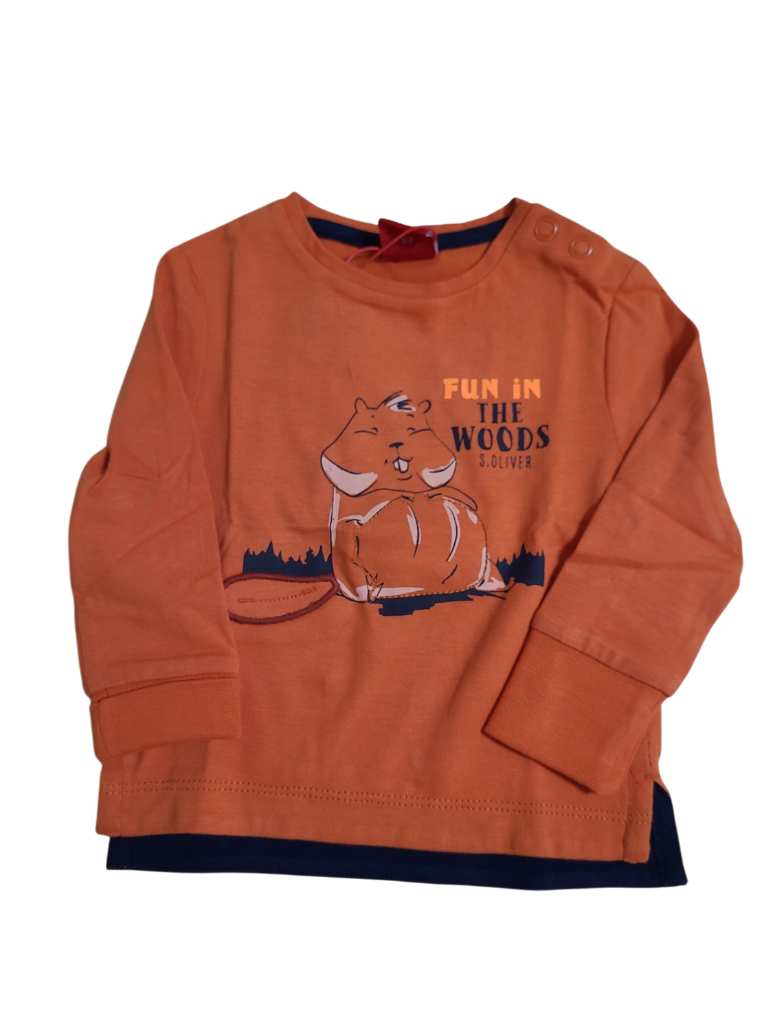 T-shirt L/M &quot;Fun In The Woods&quot; S-Oliver Roest