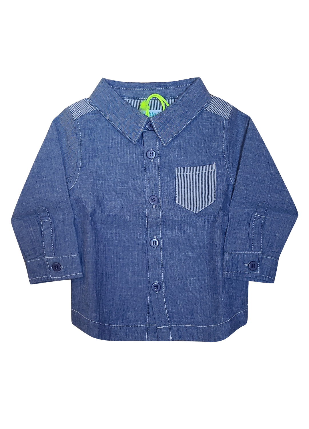 Hemd L/M Blablabla Blauw