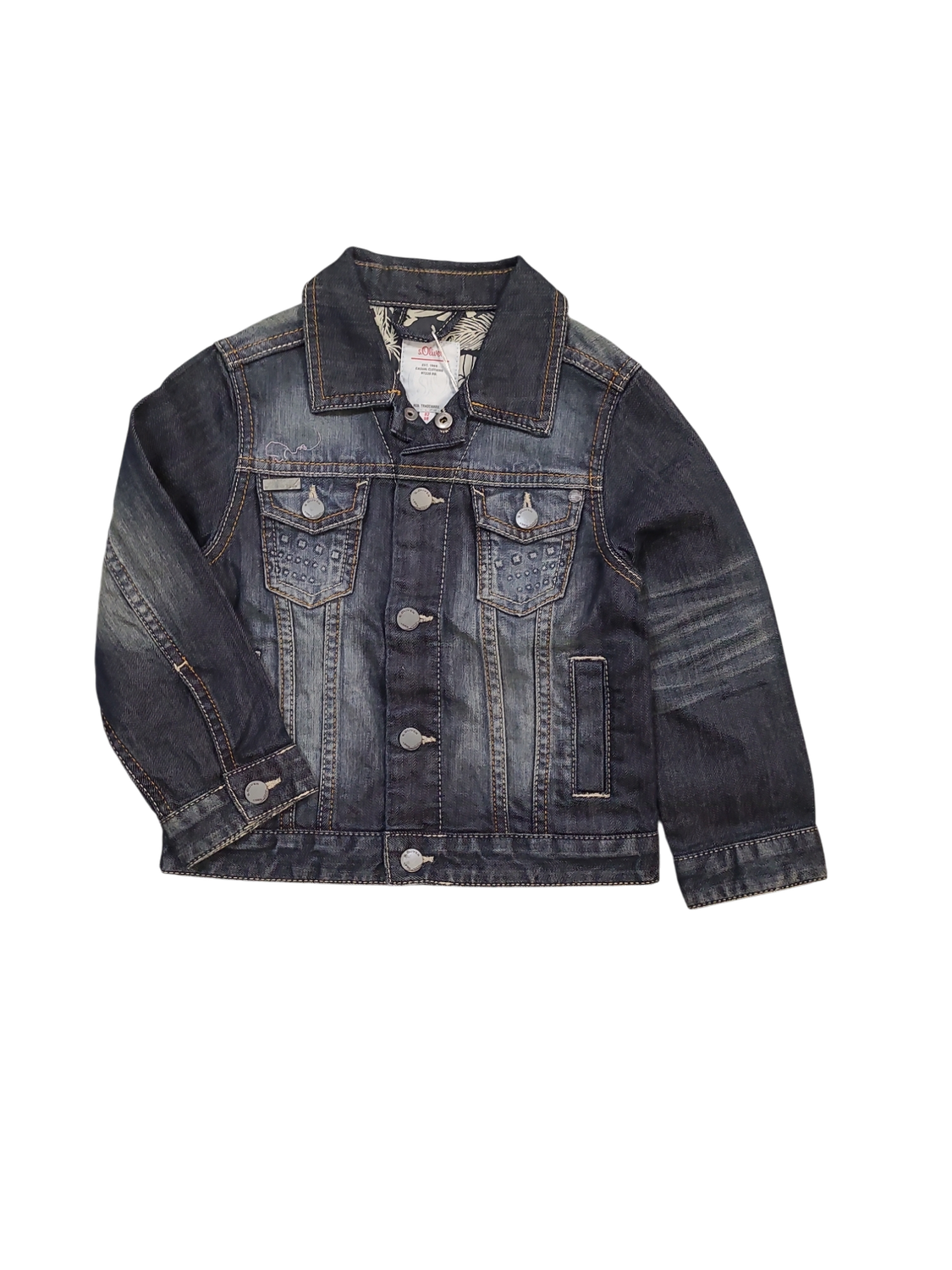 Jeansvest S-Oliver Stone Blue