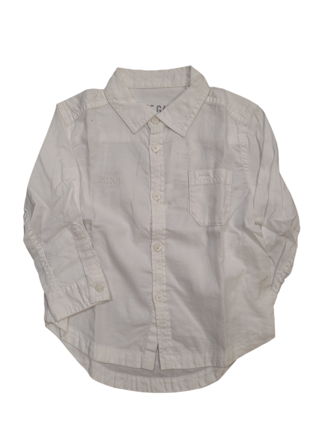 Hemd L/M S-Oliver Offwhite