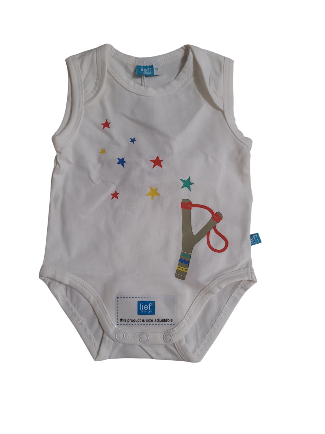 Body Z/M &quot;Stars&quot; Lief Wit