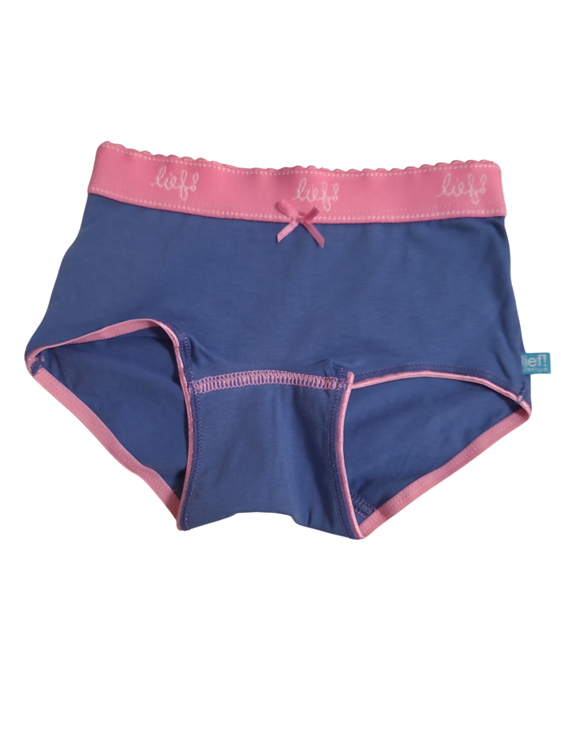 Meisjes Shorts Lief Blauw/Roos