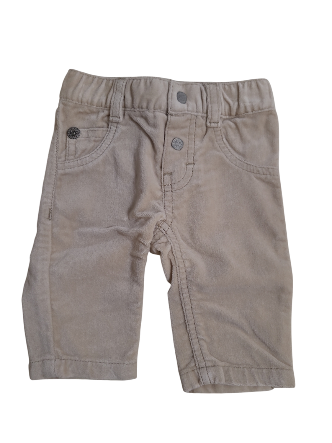 Broek Fluweel Gymp Beige
