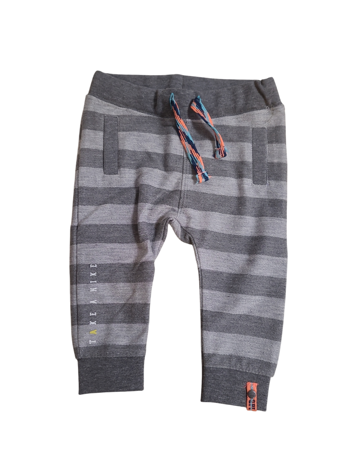 Broek Quapi Grijs Gestreept