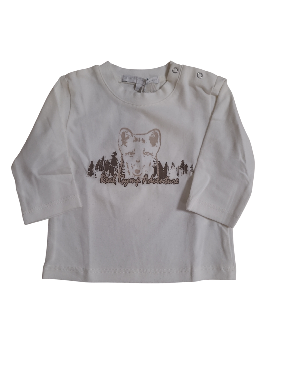 T-shirt L/M &quot;Real Gymp Adventure&quot; Gymp Ecru