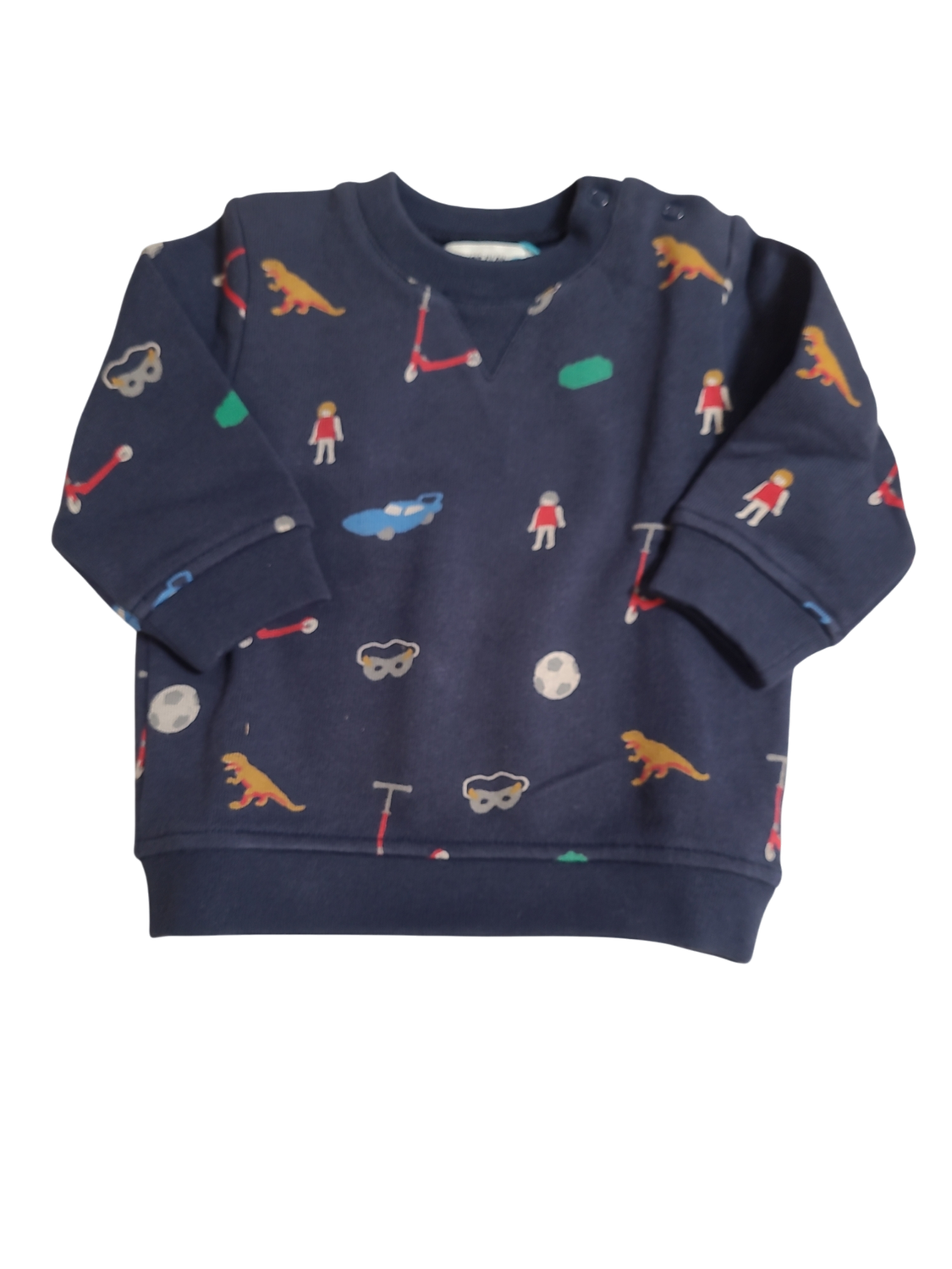 Sweater Filou &amp; Friends Blauw Bedrukt