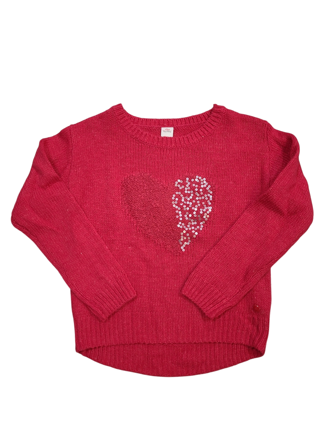 Pull Tricot &quot;Hart&quot; S-Oliver Framboos