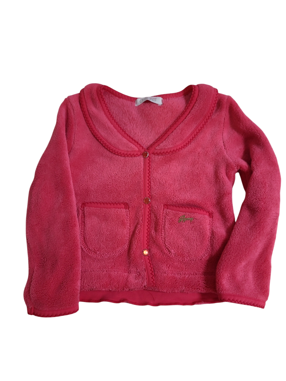 Gilet Fleece Gymp Framboos