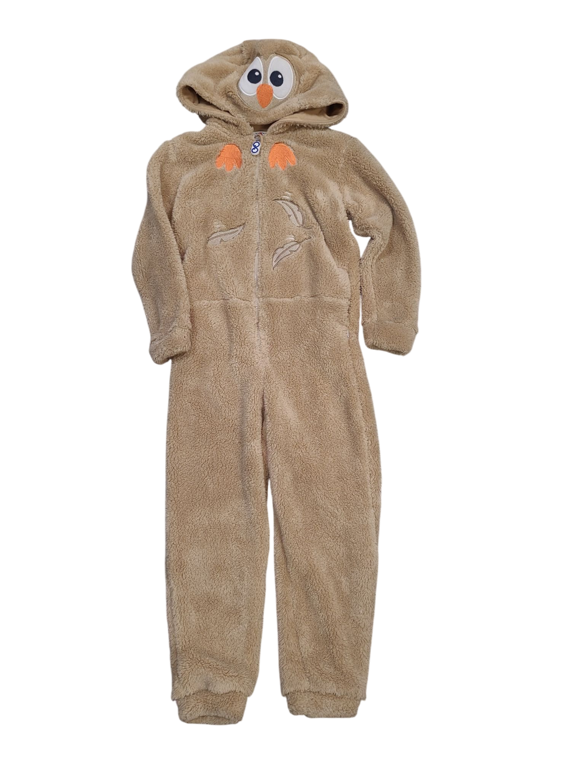 Onesie/Kap &quot;Uil&quot; Woody  Beige