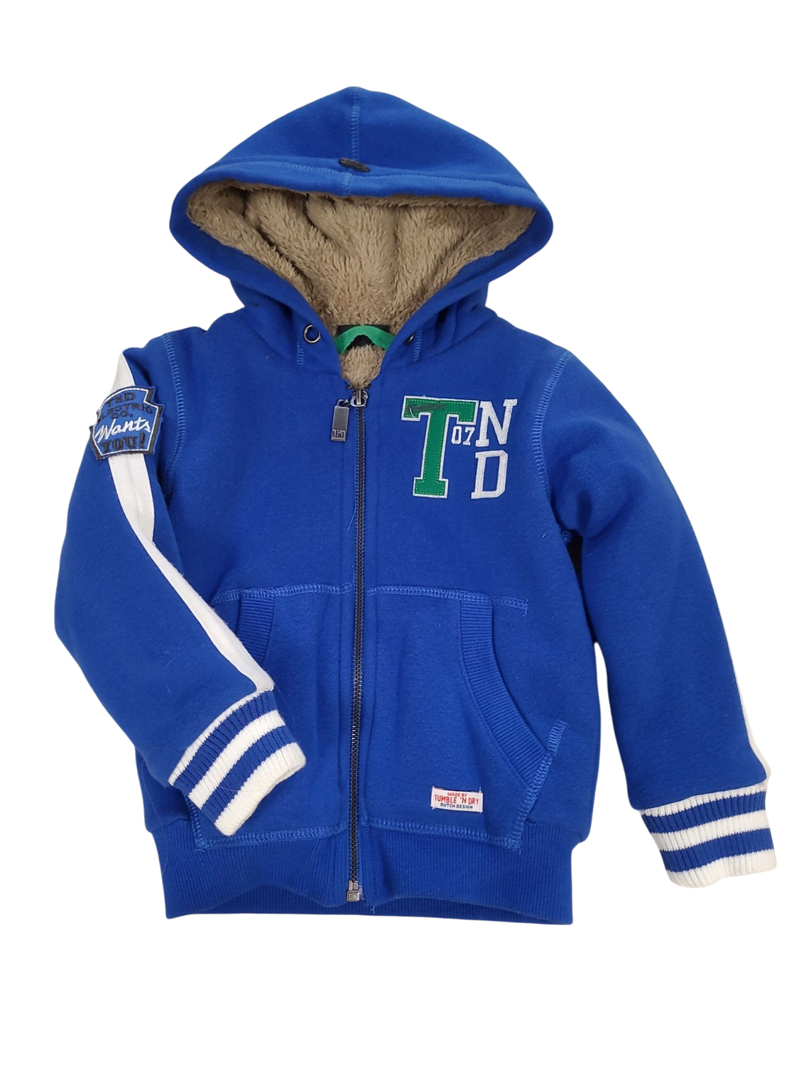 Gilet Met Kap Tumblendry Blauw