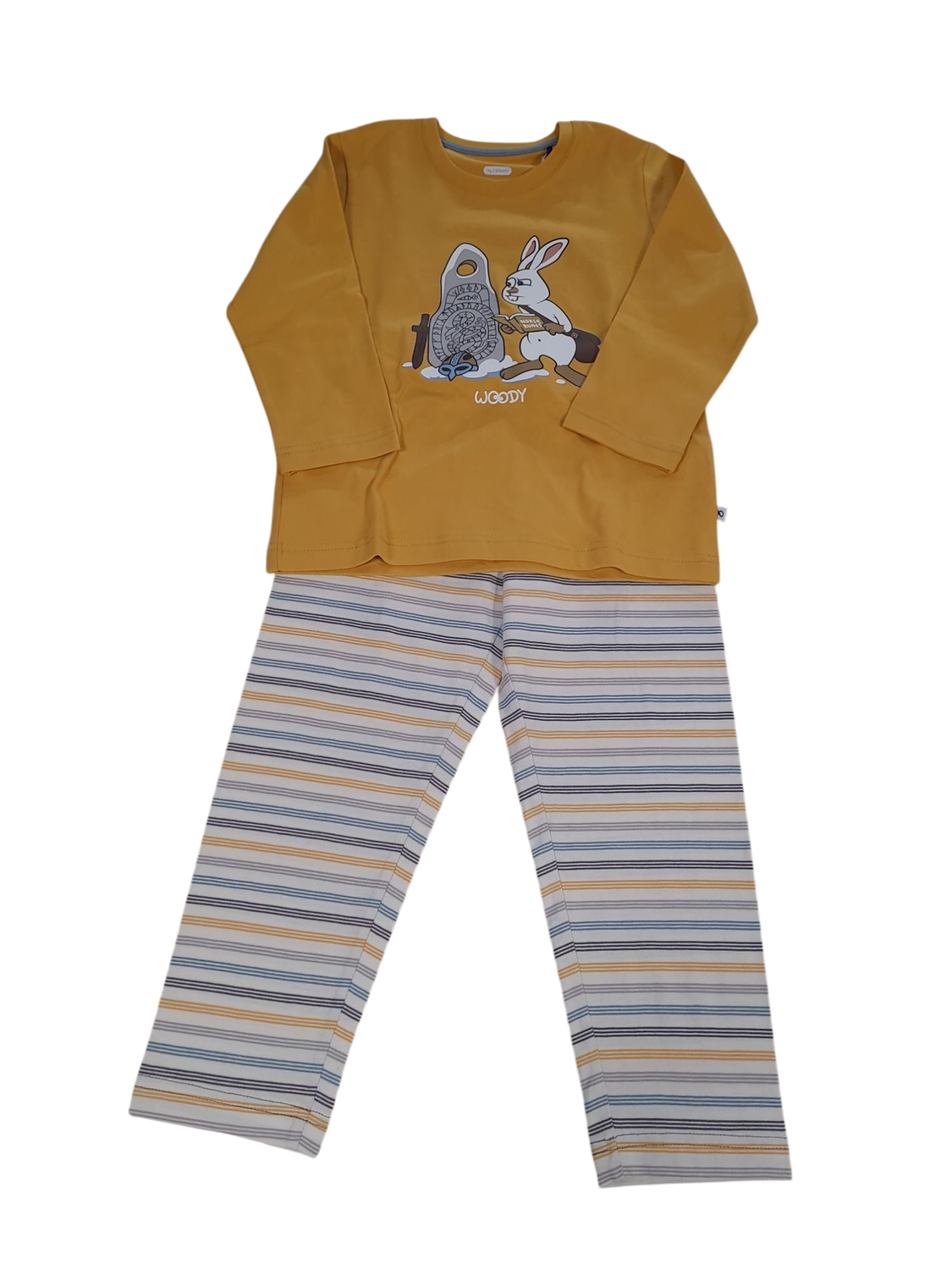 Jongens Pyjama &quot;Sneeuwhaas&quot; Woody Oker