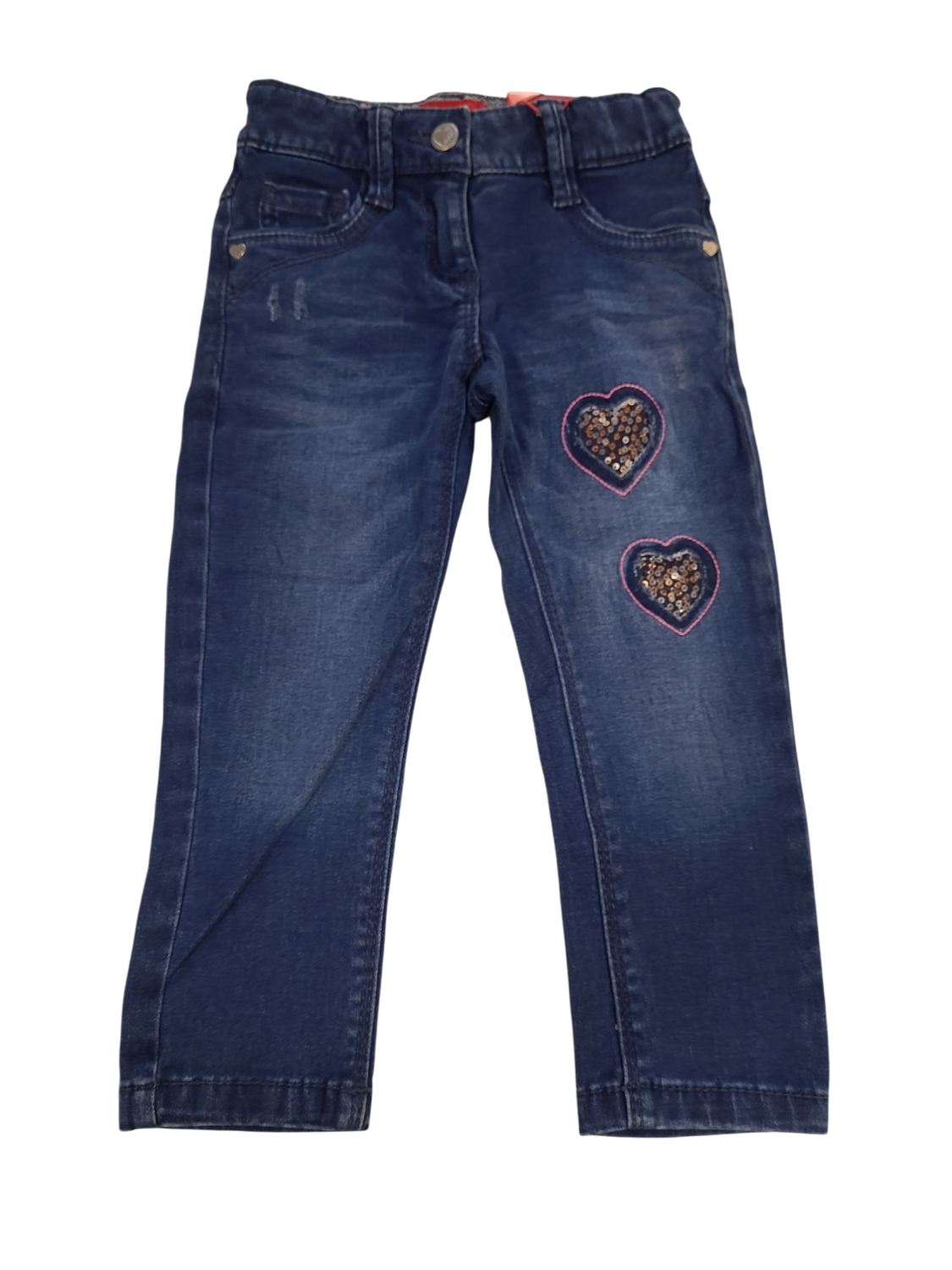 Jeansbroek &quot;Hartjes&quot; S-Oliver Blauw