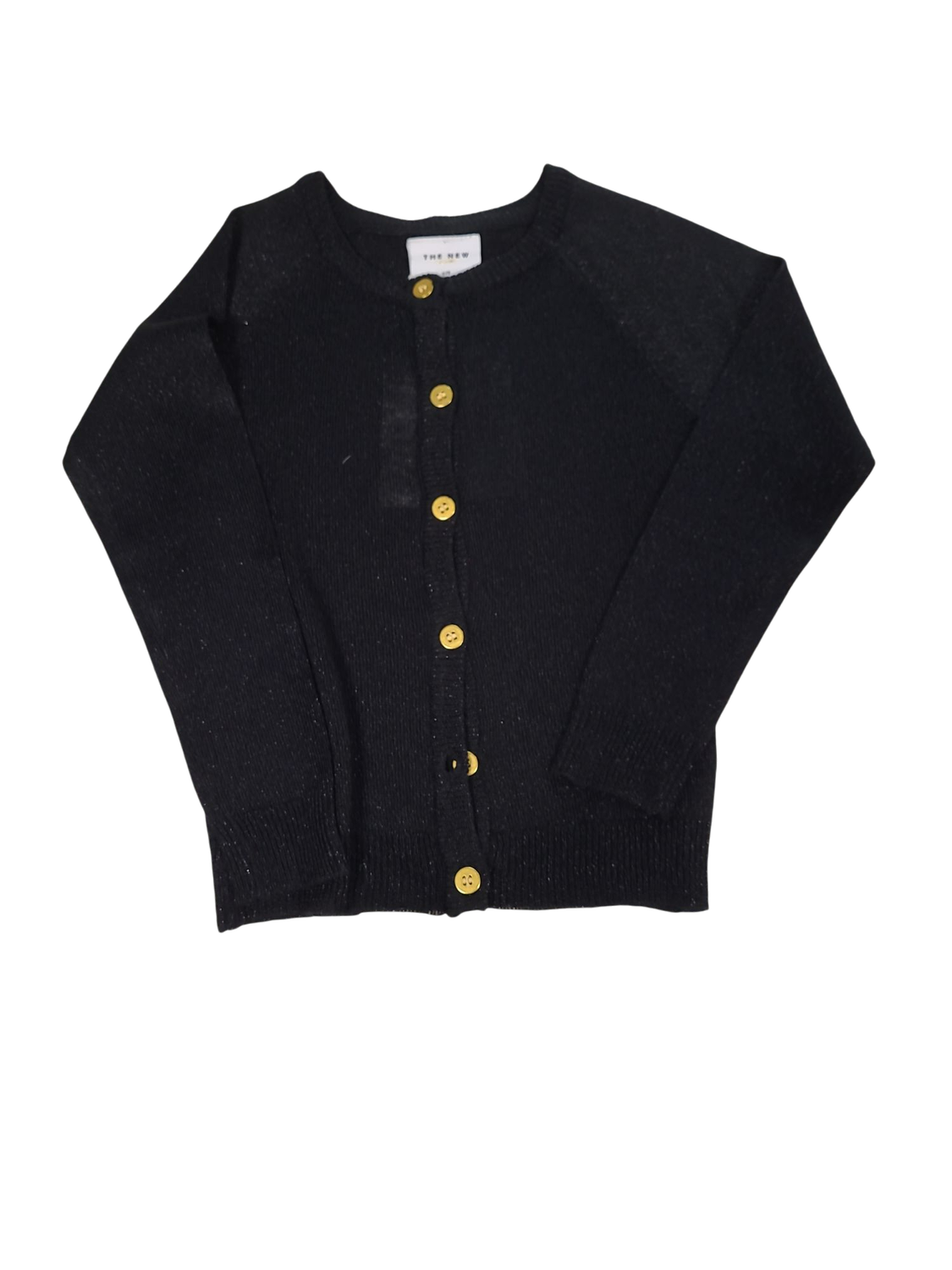 Gilet The New Zwart Glitterdraad