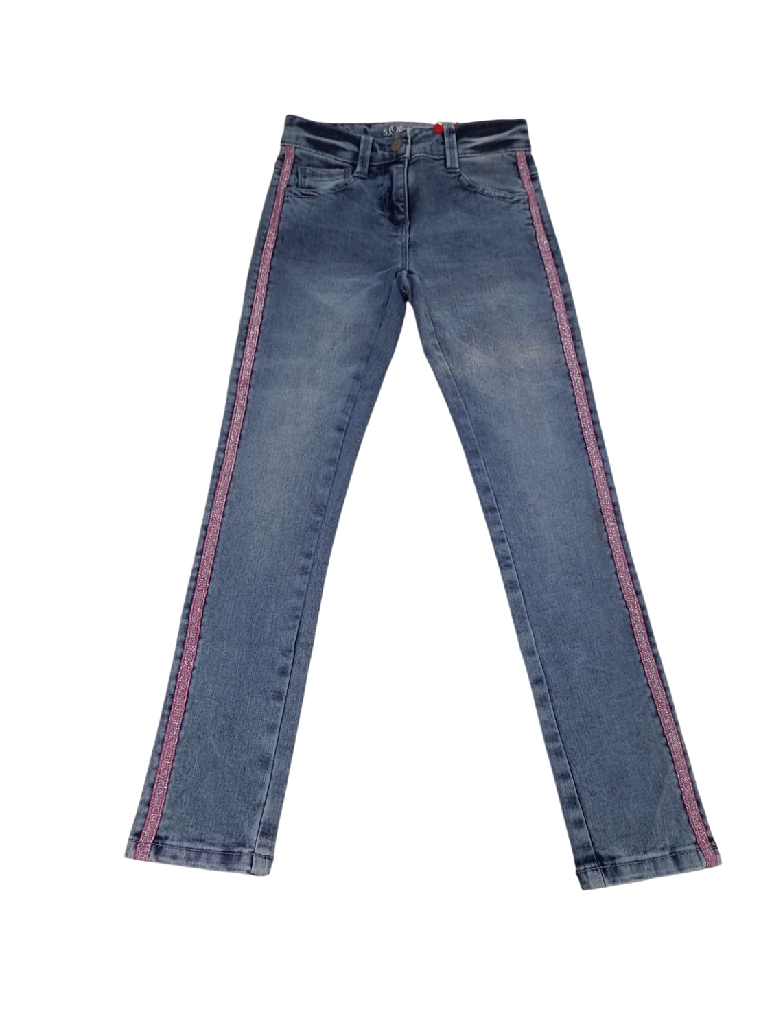 Jeansbroek Glitter Zijstreep S-Oliver Stone